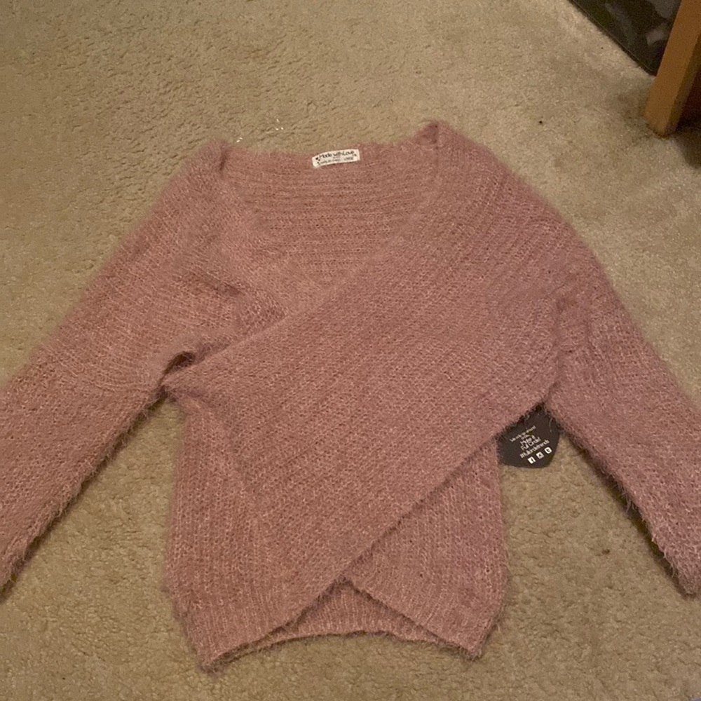 Fuzzy sweater